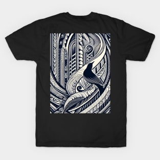 Discover Aotearoa's Cultural Tapestry: Authentic Maori Art in Vibrant Illustrations T-Shirt